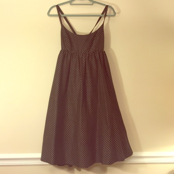 JCrew polka dot party dress