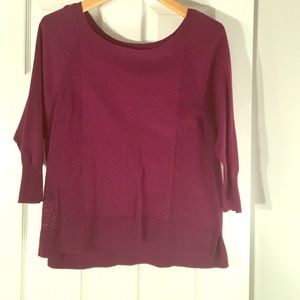 American eagle purple sweater