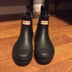 Hunter ankle boots