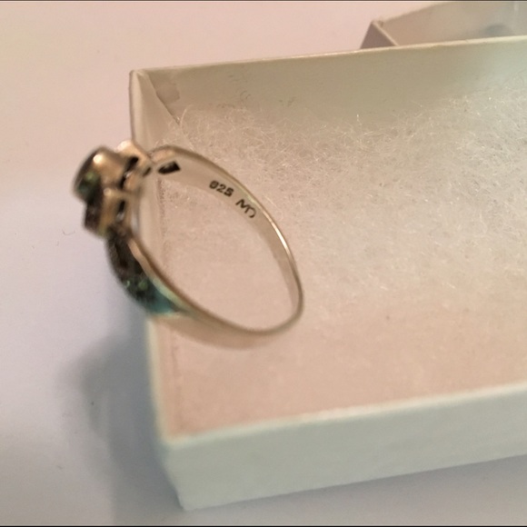 Onyx Sterling Silver Ring - Picture 2 of 2