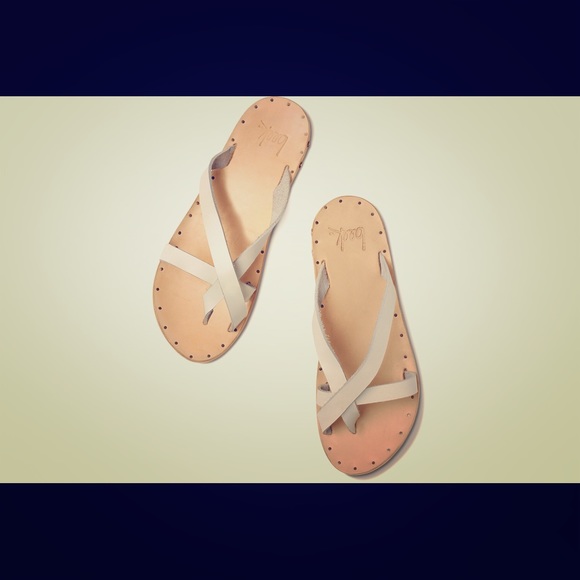 Beek Starling White/Natural Sandals