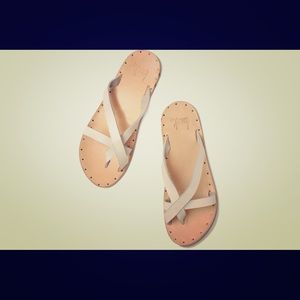 Beek Starling White/Natural Sandals