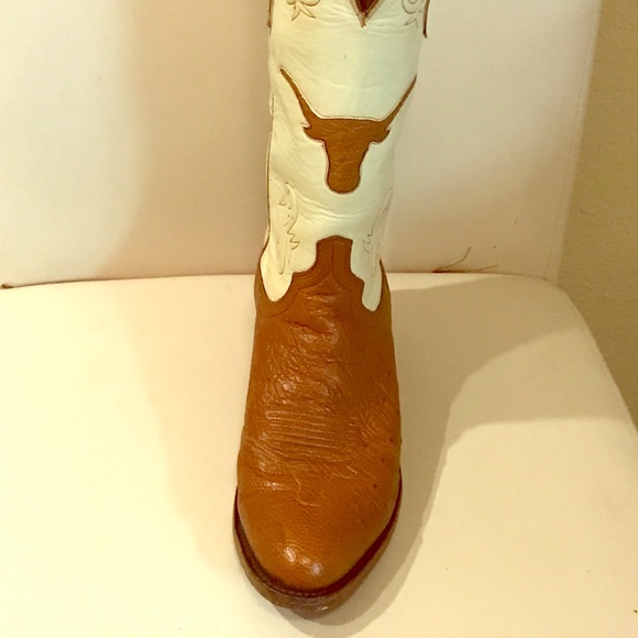 Authentic LONGHORN LEATHER  BOOTS❤️