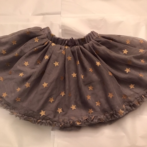 H&M Other - Girls H&M tutu with gold stars!