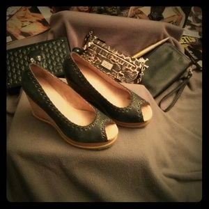 Shoes - Comfy, worn twice, no slip bottom.