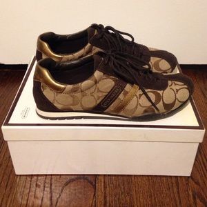 Brown Coach Sneakers
