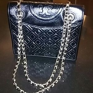 Torry Burch Gold Chain Bag Authentic