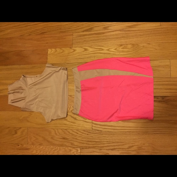 2pc skirt and top