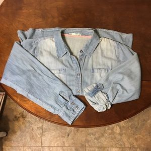 Excellent condition- Chambray LS Cotton Shirt