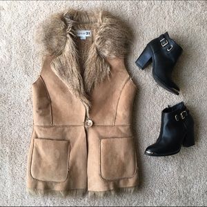 Faux Fur Vest