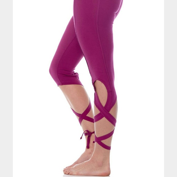 free people turnout tied up leggings