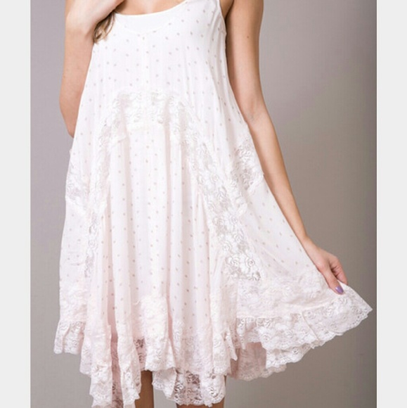 Free people she swings slip dress