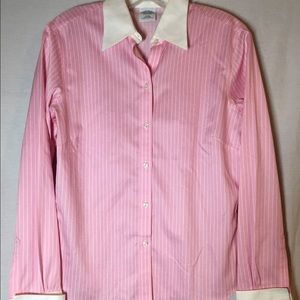 Brooks Brothers Fitted Non Iron Striped Shirt