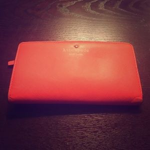 Kate Spade Stacy Coral Wallet