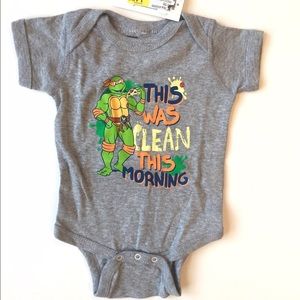 Baby onesie teenage mutant ninja turtles Snapsuit