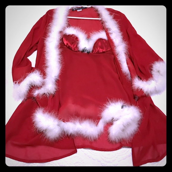 Santa Baby Christmas X-mas Lingerie