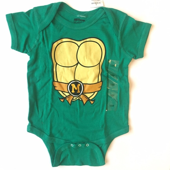 Baby onesie teenage mutant ninja turtles Snapsuit - Picture 2 of 5