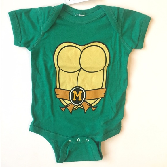 Baby onesie teenage mutant ninja turtles Snapsuit - Picture 3 of 5