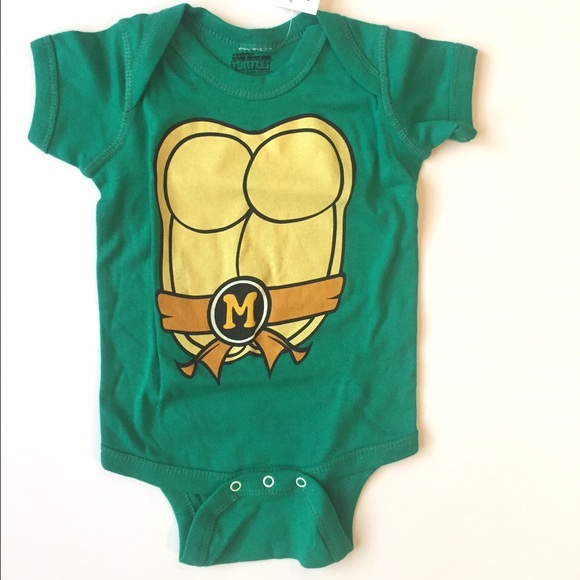 Baby onesie teenage mutant ninja turtles Snapsuit - Picture 4 of 5