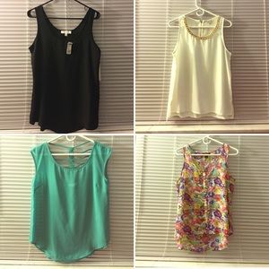 *Bundle* Sleeveless Summer Blouses