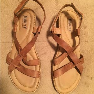 Born leather sandals