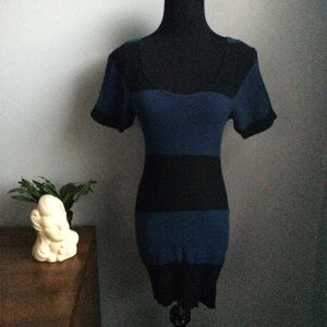 Free People Knit Striped Tunic Dress