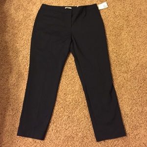 NWT H&M slacks with cropped leg, ankle length