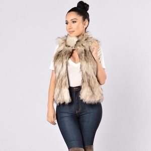 Spirit Animal Vest - Brown