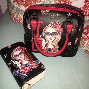 Nicole Lee Designer Handbag/Wallet BRAND NEW