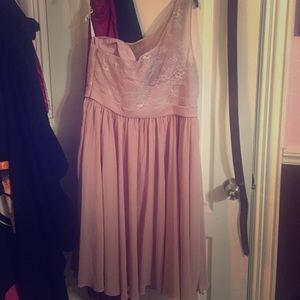 Azazie Dusty Rose Betsy Dress