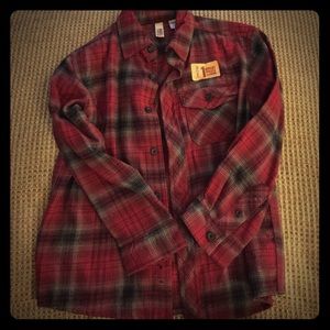 Boys flannel longsleeve shirt small 6/7