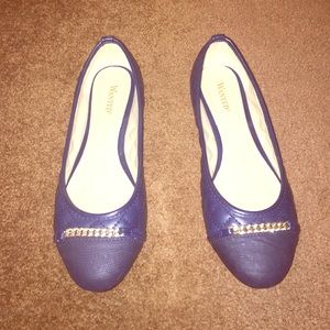 Navy Blue Flats