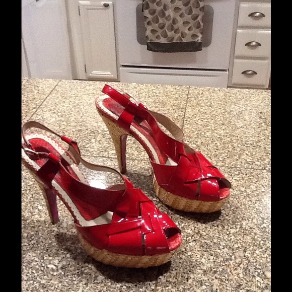 Betsy Johnson red heels