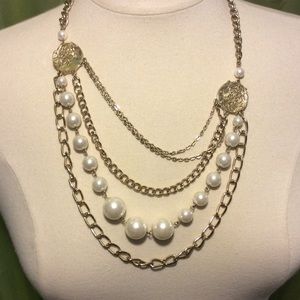 Multi chain necklace