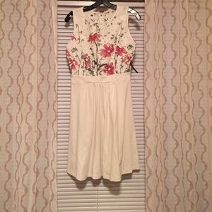 ⬇️SALE 💲💲 NWT🌸🌺  White floral lace dress