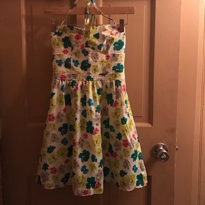 American Eagle floral halter style dress