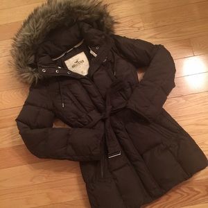 SALE❗️Brown Hollister Coat