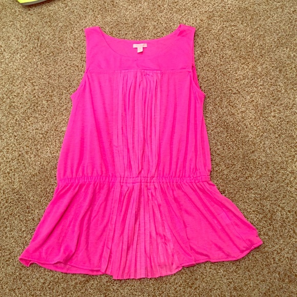 Bright Pink Lilly Pulitzer Top - Never Worn!