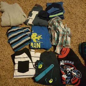 Boys lot of long sleeves