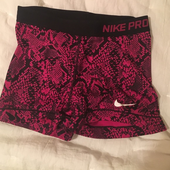Nike dri-fit spandex shorts