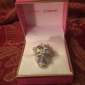 Betsy Johnson Skull Bling Ring
