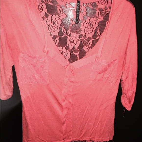LACED SEE THROUGH TOP