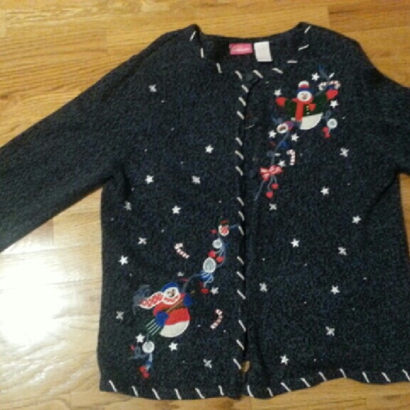 Frosty the snowman Christmas cardigan