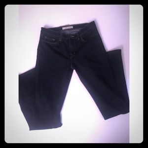 J Brand Cigarette Leg Dark Blue Wash style 8501