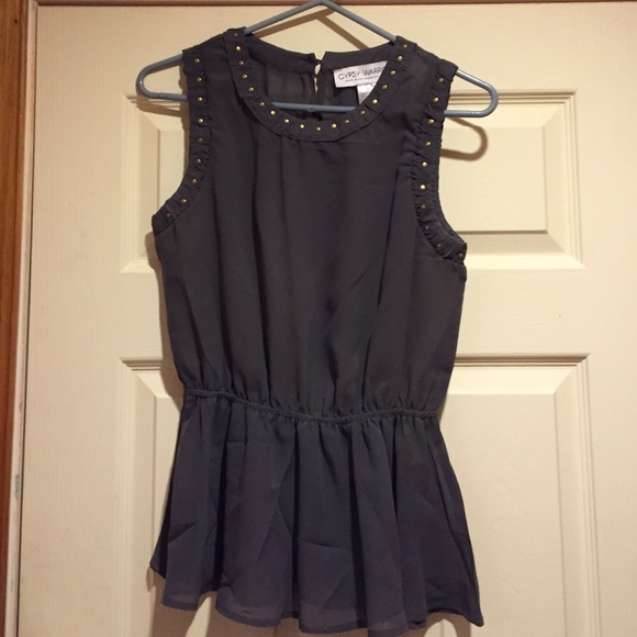 Gypsy Warrior sleeveless peplum top