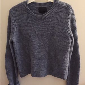 Intermix sweater blue nwt size medium(run small)