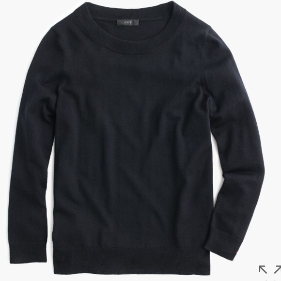 Jcrew tippi sweater black size small