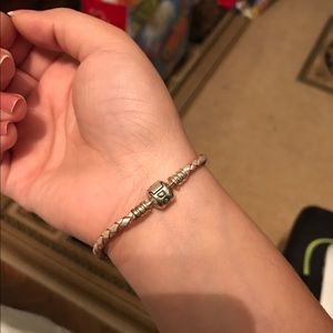 Pandora leather bracelet