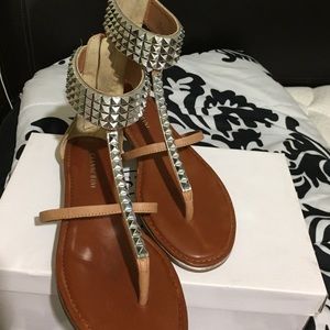 GIANNI BINI Leather Sandals