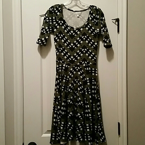 LuLaRoe Print Nicole Dress